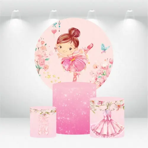 PAINEL REDONDO + KIT DE CAPAS DE CILINDROS BAILARINAS