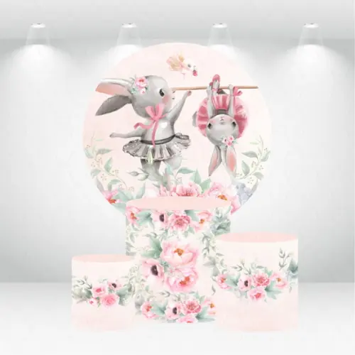 PAINEL REDONDO + KIT DE CAPAS DE CILINDROS BAILARINAS