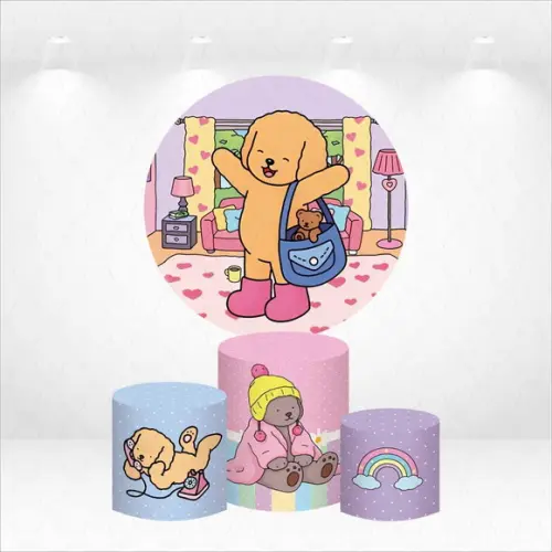 Painel Redondo + Kit de Capas de Cilindros Bobbie Goods