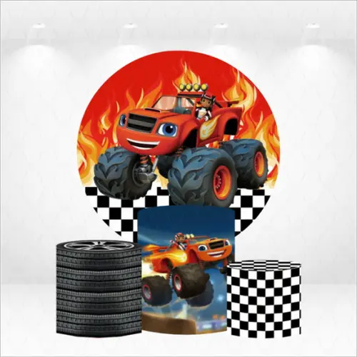 Painel Redondo + Kit de Capas de Cilindros Blaze