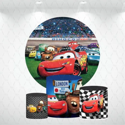 PAINEL REDONDO + KIT DE CAPAS DE CILINDROS CARROS