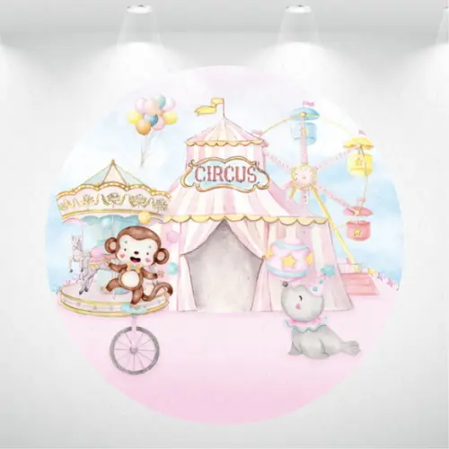 PAINEL REDONDO + KIT DE CAPAS DE CILINDROS CIRCO