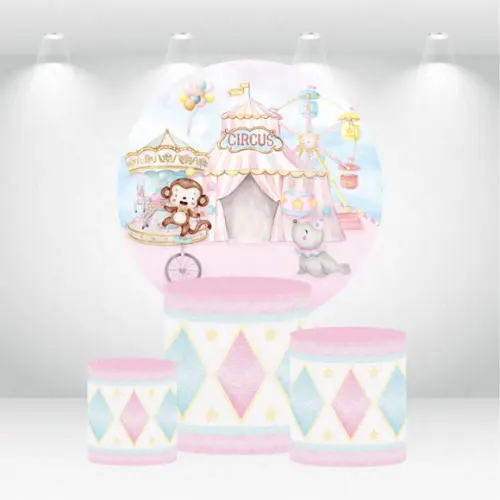 PAINEL REDONDO + KIT DE CAPAS DE CILINDROS CIRCO