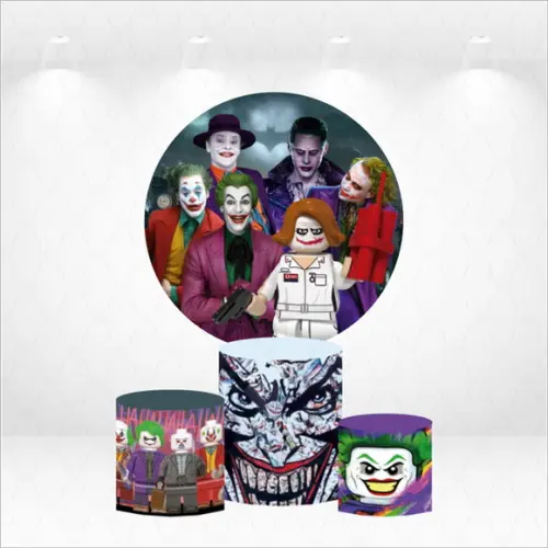 Painel Redondo + Kit de Capas de Cilindros Coringa