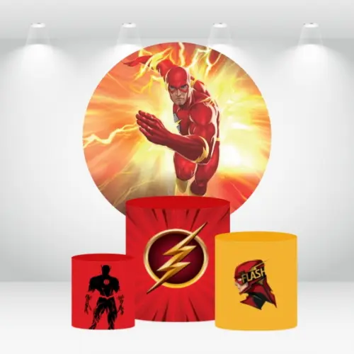 PAINEL REDONDO + KIT DE CAPAS DE CILINDROS FLASH