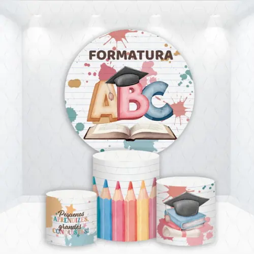 Painel Redondo + Kit de Capas de Cilindros Formatura