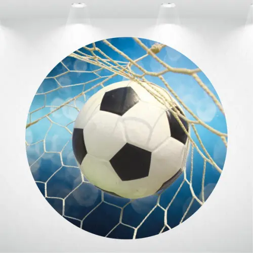 PAINEL REDONDO + KIT DE CAPAS DE CILINDROS FUTEBOL
