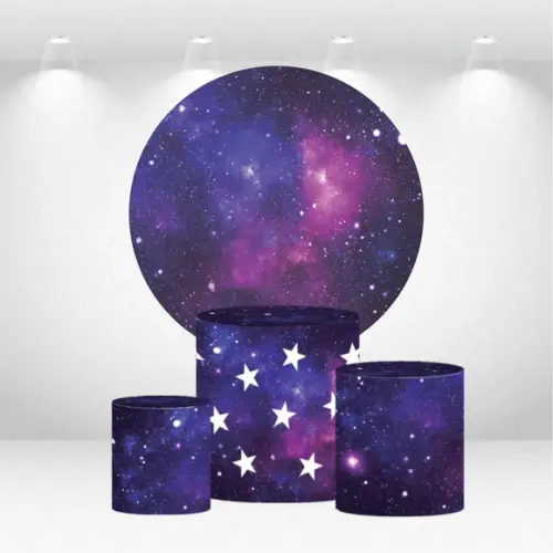 PAINEL REDONDO + KIT DE CAPAS DE CILINDROS GALAXIA