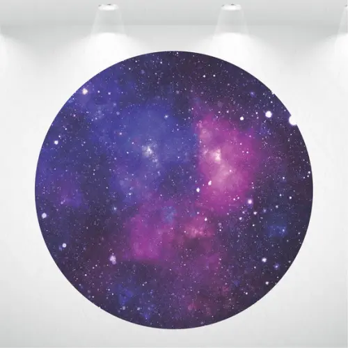 PAINEL REDONDO + KIT DE CAPAS DE CILINDROS GALAXIA