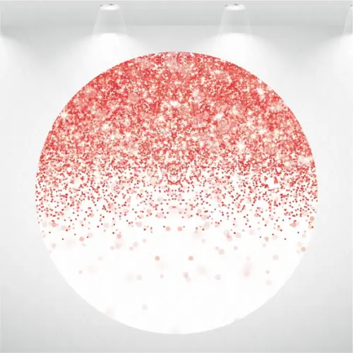 PAINEL REDONDO + KIT DE CAPAS DE CILINDROS GLITTER