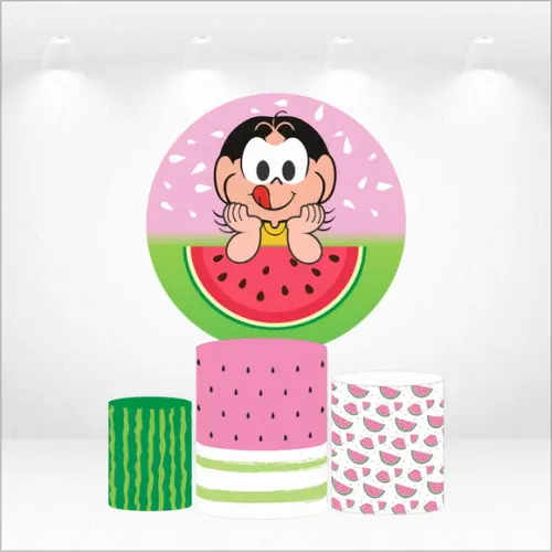 Painel Redondo + Kit de Capas de Cilindros Magali