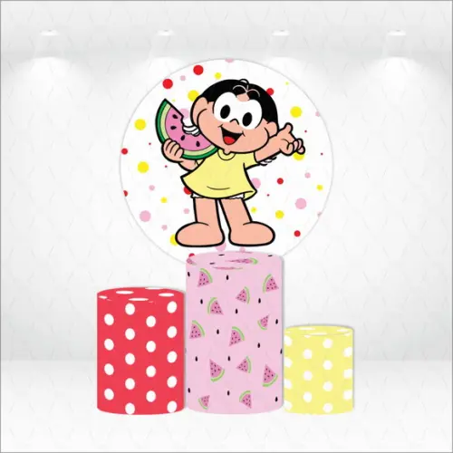 Painel Redondo + Kit de Capas de Cilindros Magali