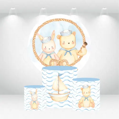 PAINEL REDONDO + KIT DE CAPAS DE CILINDROS MARINHEIRO
