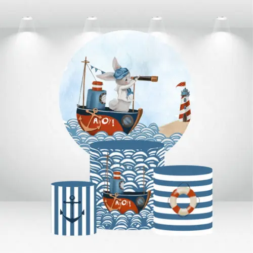 PAINEL REDONDO + KIT DE CAPAS DE CILINDROS MARINHEIRO
