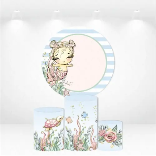PAINEL REDONDO + KIT DE CAPAS DE CILINDROS SEREIA