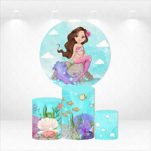 PAINEL REDONDO + KIT DE CAPAS DE CILINDROS SEREIA