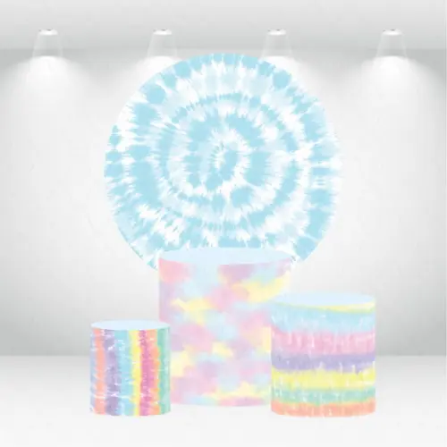 PAINEL REDONDO + KIT DE CAPAS DE CILINDROS TIEDYE