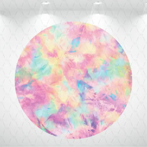 PAINEL REDONDO + KIT DE CAPAS DE CILINDROS TIEDYE