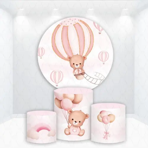 Painel Redondo + Kit de Capas de Cilindros Ursa Baloeira