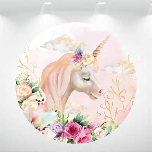 PAINEL REDONDO + KIT DE CAPAS DE CILINDROS UNICORNIO