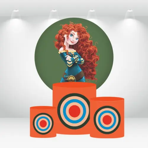 PAINEL REDONDO + KIT DE CAPAS DE CILINDROS VALENTE