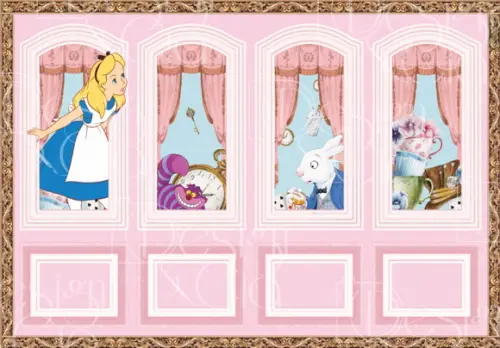 Painel Retangular Alice 4m x 2,8m