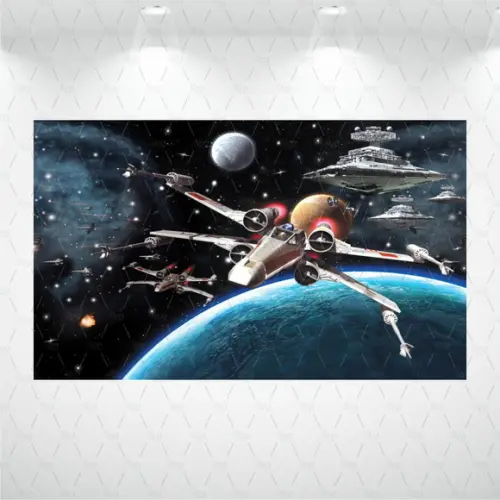 Painel Retangular Astronauta 2m x 1,5m