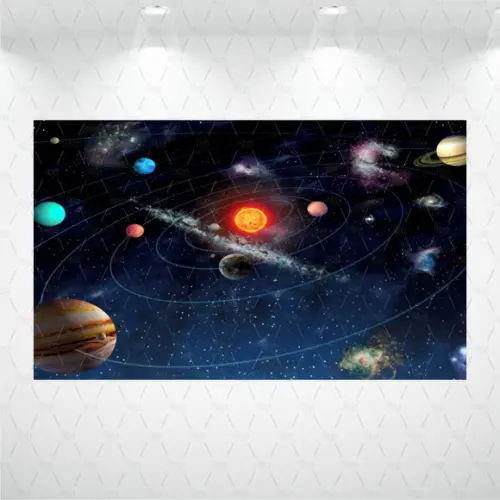 Painel Retangular Astronauta 2m x 1,5m
