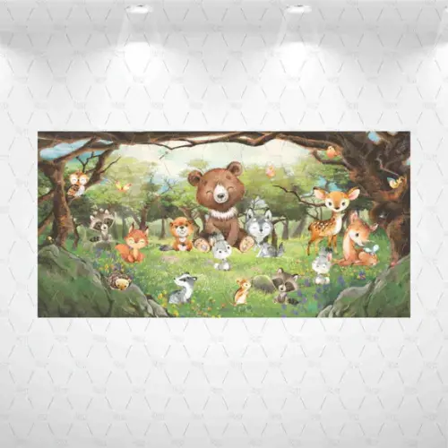 Painel Retangular Bosque 1m x 1,5m