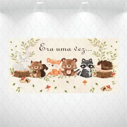 Painel Retangular Bosque 2m x 1,5m