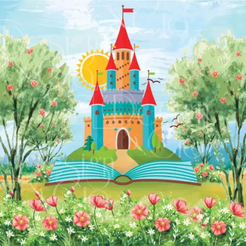 Painel Retangular Castelo 3m x 3m