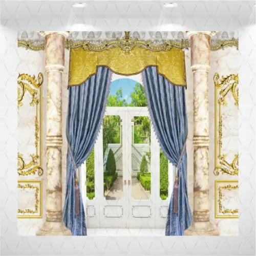 Painel Retangular Castelo Interno 1,5m x 1,5m