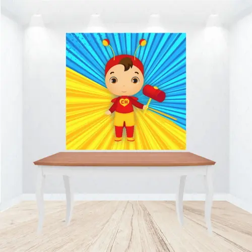 Painel Retangular Chapolin 1,5m X 1,5m