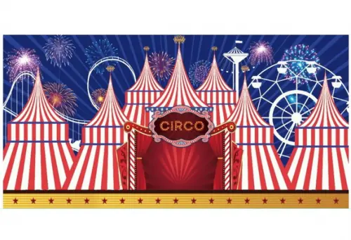 Painel Retangular Circo 6m x 2,80m