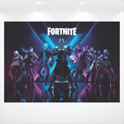 Painel Retangular Fortnite 4x2,8m