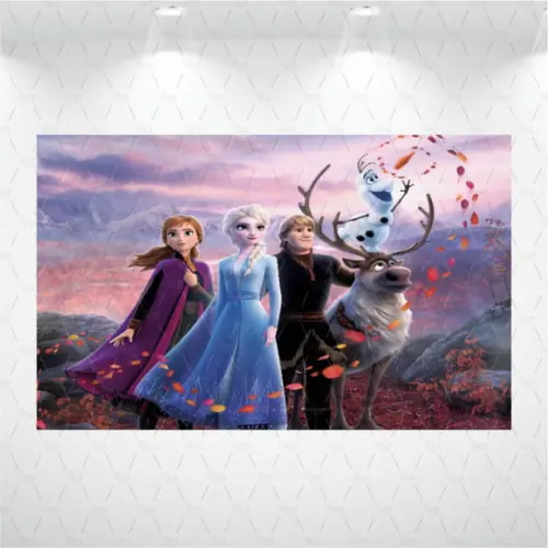 Painel Retangular Frozen 1m x 1,5m