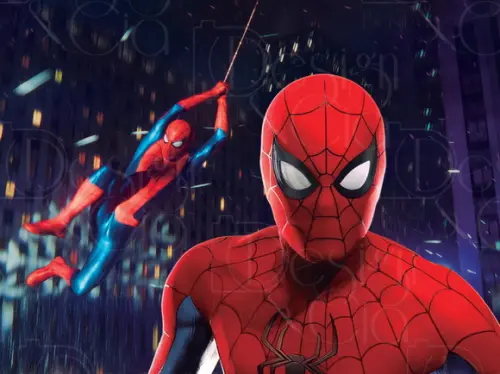 Painel Retangular Homem Aranha 2m x 1,5m