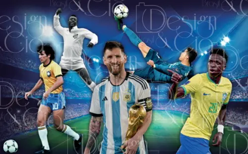 Painel Retangular Futebol 4,5m x 2,8m