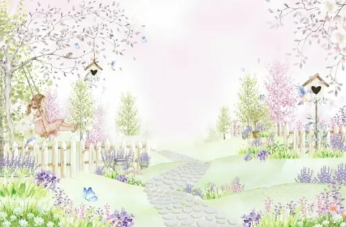 Painel Retangular Jardim 4,50m x 2,80m