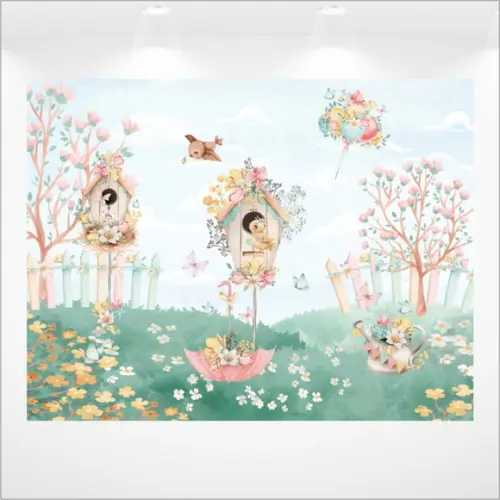 Painel Retangular Jardim Encantado 2m x 1,5m