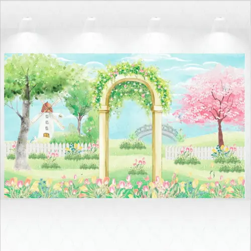 Painel Retangular Jardim Encantado 1m X 1,50m