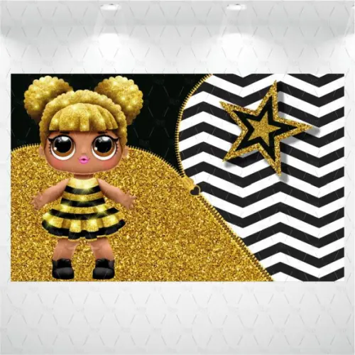 Painel Retangular Lol Queen Bee 1m x 1,5m
