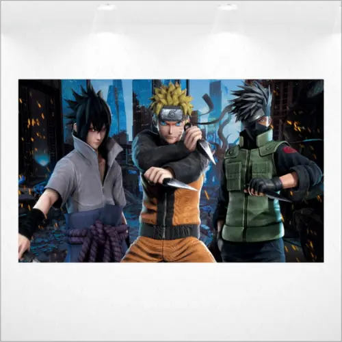 Painel Retangular Naruto 2,5m x 1,5m