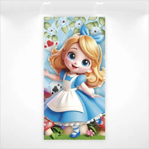 Painel Retangular ou Romano Vestfácil Alice - 1mx2m