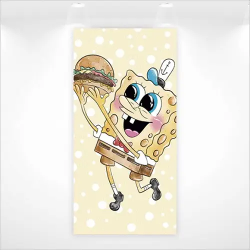 Painel Retangular ou Romano Vestfácil Bob Esponja - 1mx2m