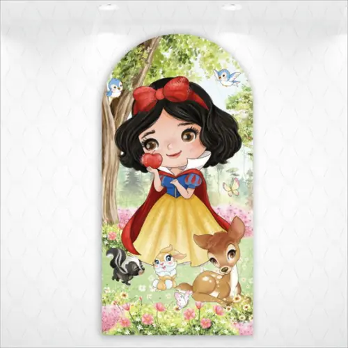 Painel Retangular ou Romano Vestfácil Branca de Neve - 1mx2m