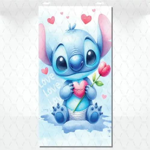 Painel Retangular ou Romano Vestfácil Stitch - 1mx2m