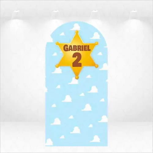 Painel Retangular ou Romano Vestfácil Toy Story - 1mx2m