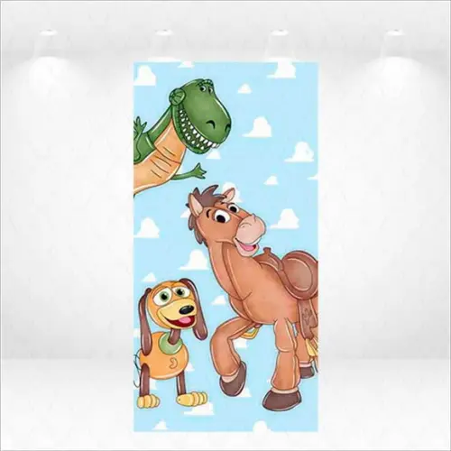 Painel Retangular ou Romano Vestfácil Toy Story - 1mx2m