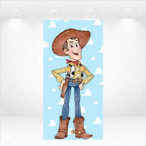 Painel Retangular ou Romano Vestfácil Toy Story - 1mx2m